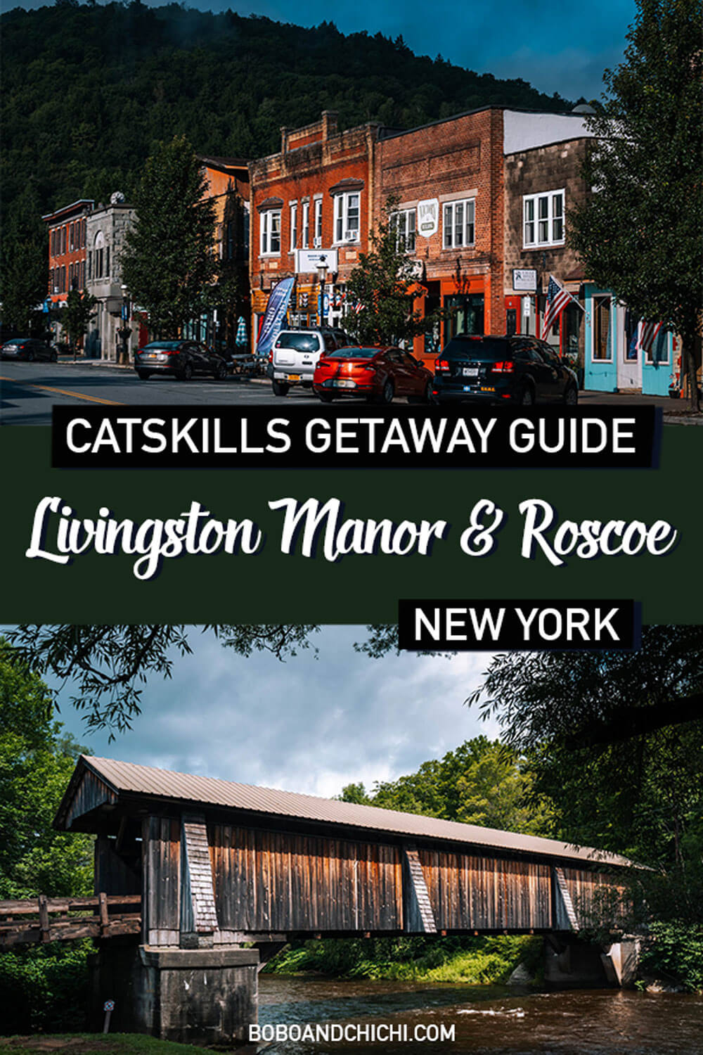 Catskills Getaway Guide to Livingston Manor & Roscoe New York - Bobo and ChiChi
