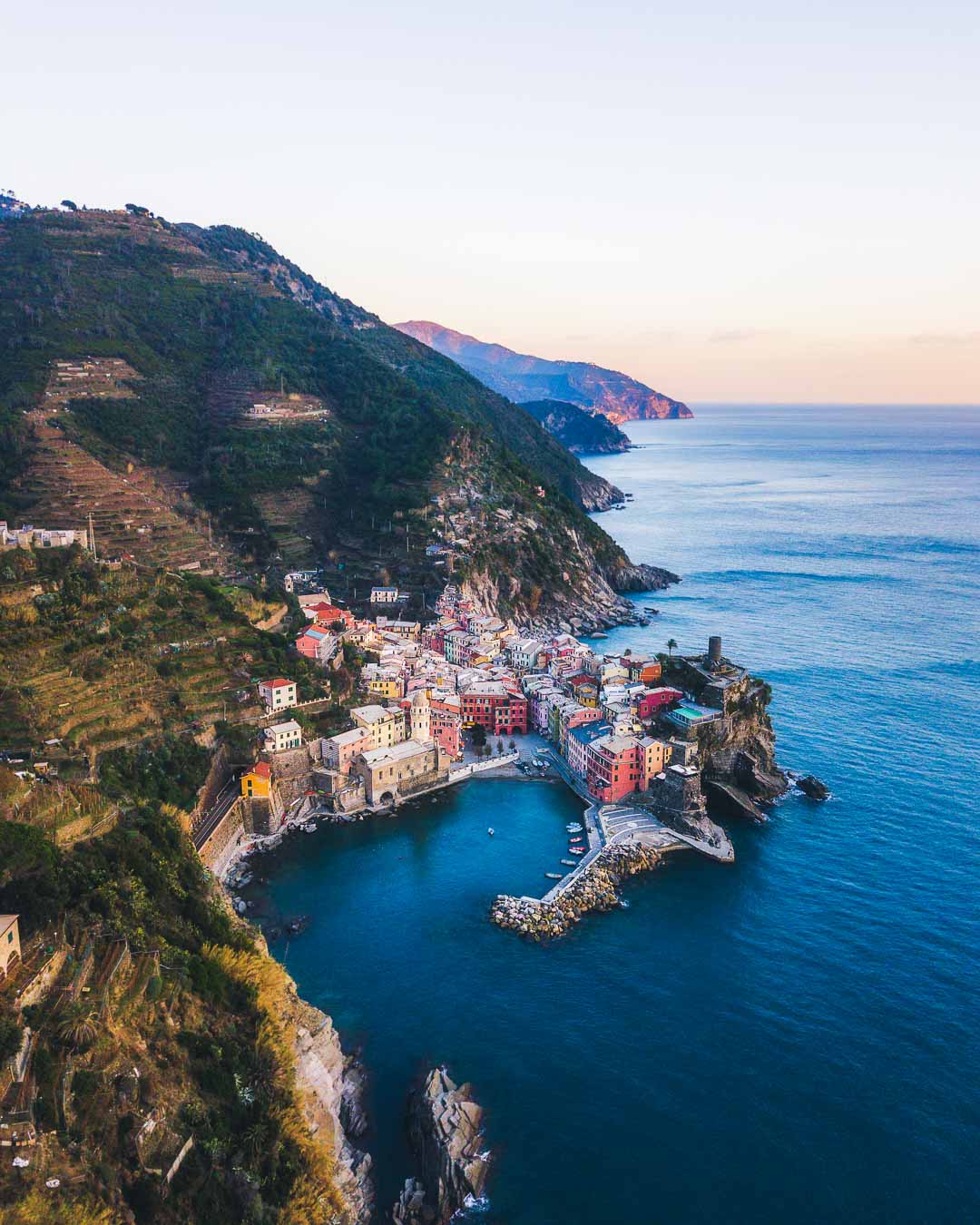 vernazza in cinque terre from kevmrc