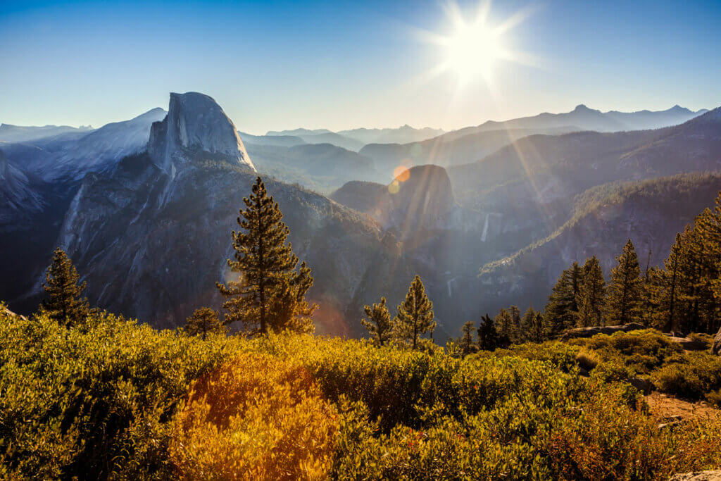 view-from-Glacier-Point-in-Yosemite-National-Park-in-California