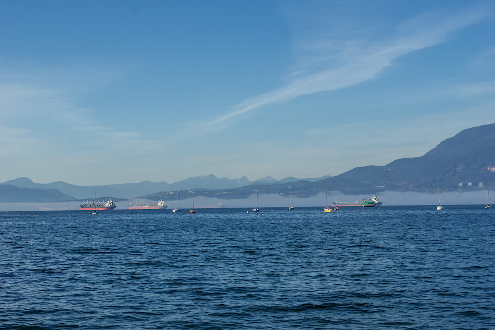 View of Kitsilano in Vancouver British Columbia