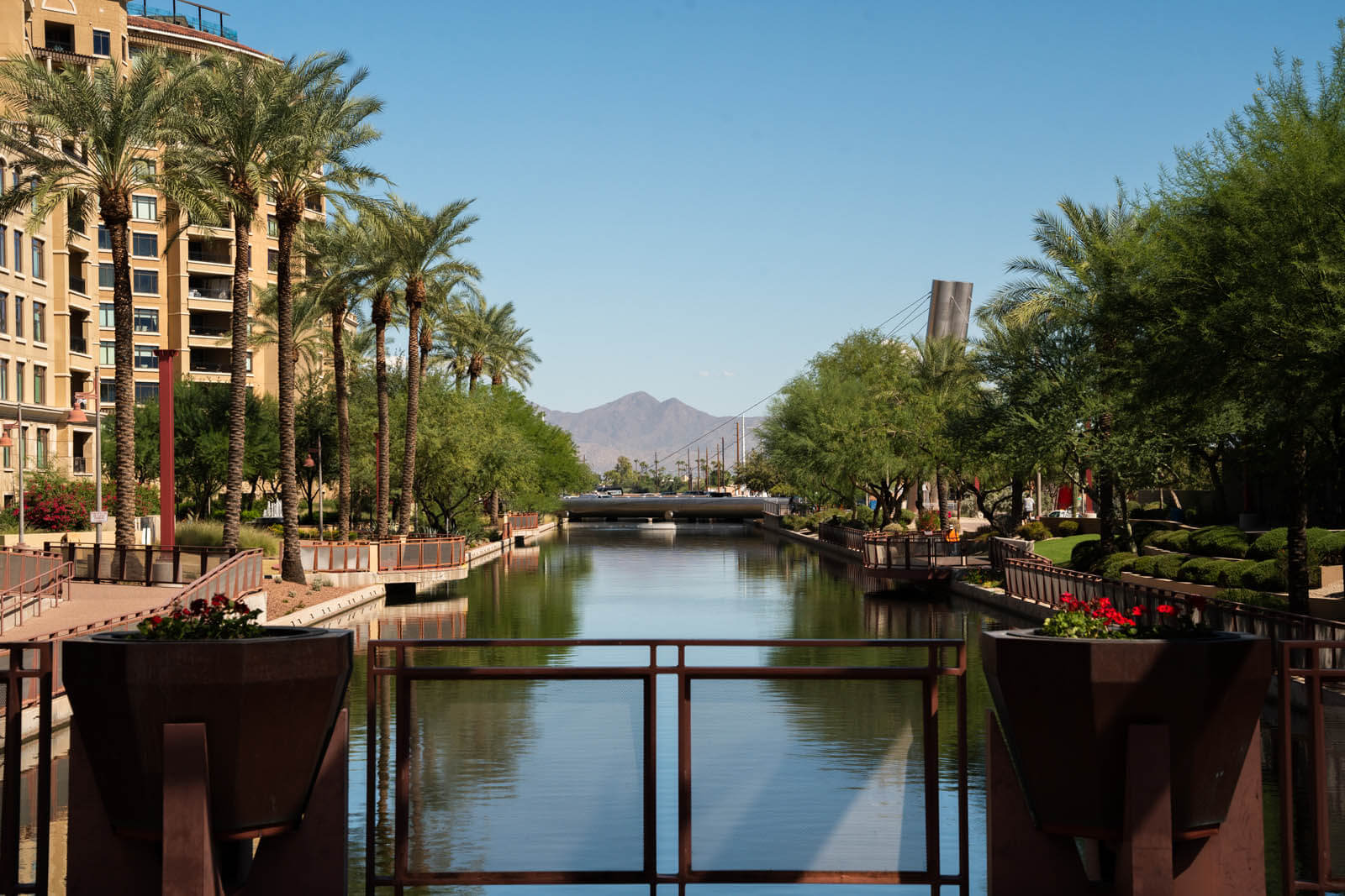 view from Scottsdale Waterfront