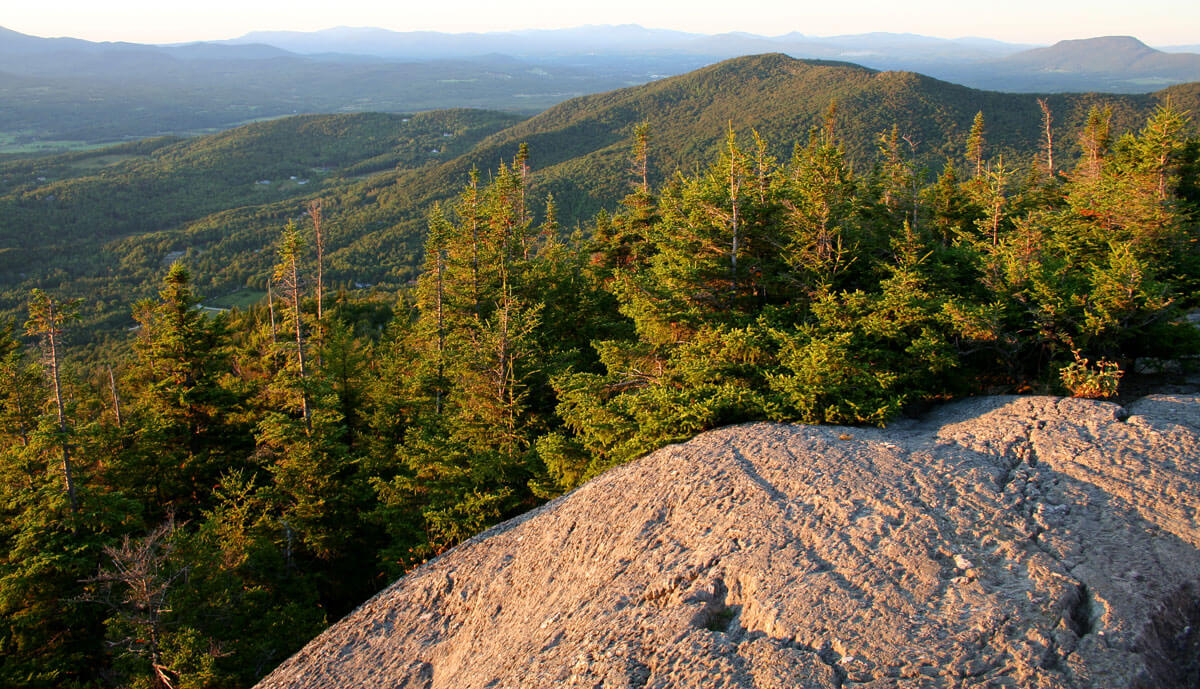 view-from-hiking-trails-in-Green-Mountain-National-Forest-in-Vermont