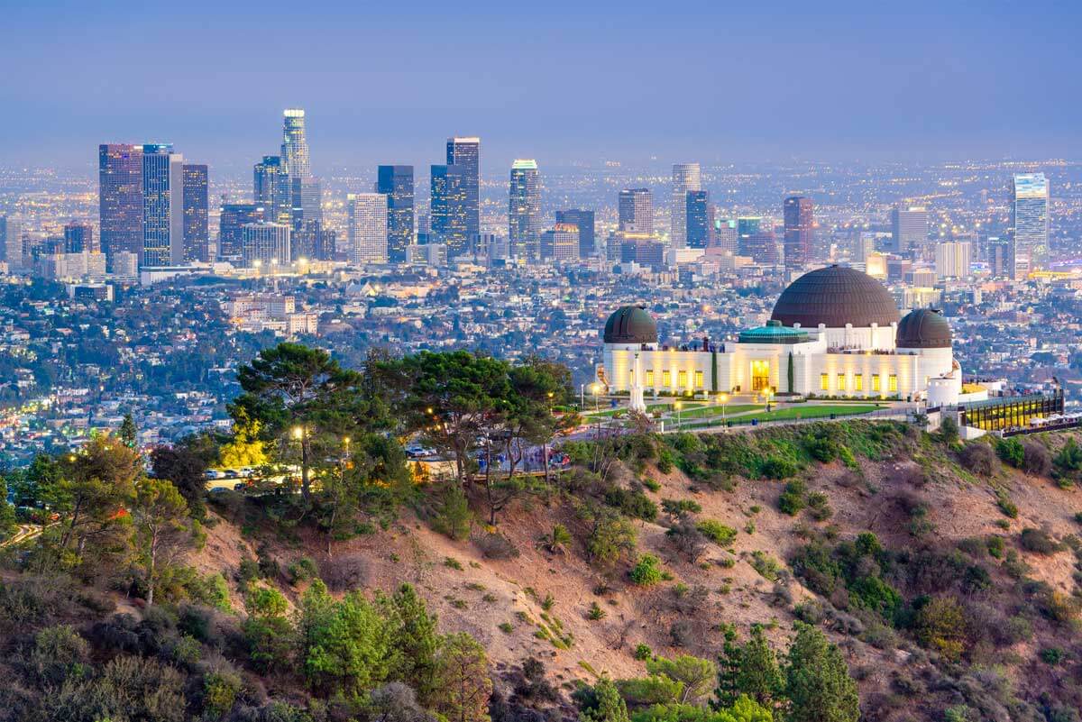 view-of-Griffith-Observatory-and-LA-skyline-from-Mount-Hollywood-