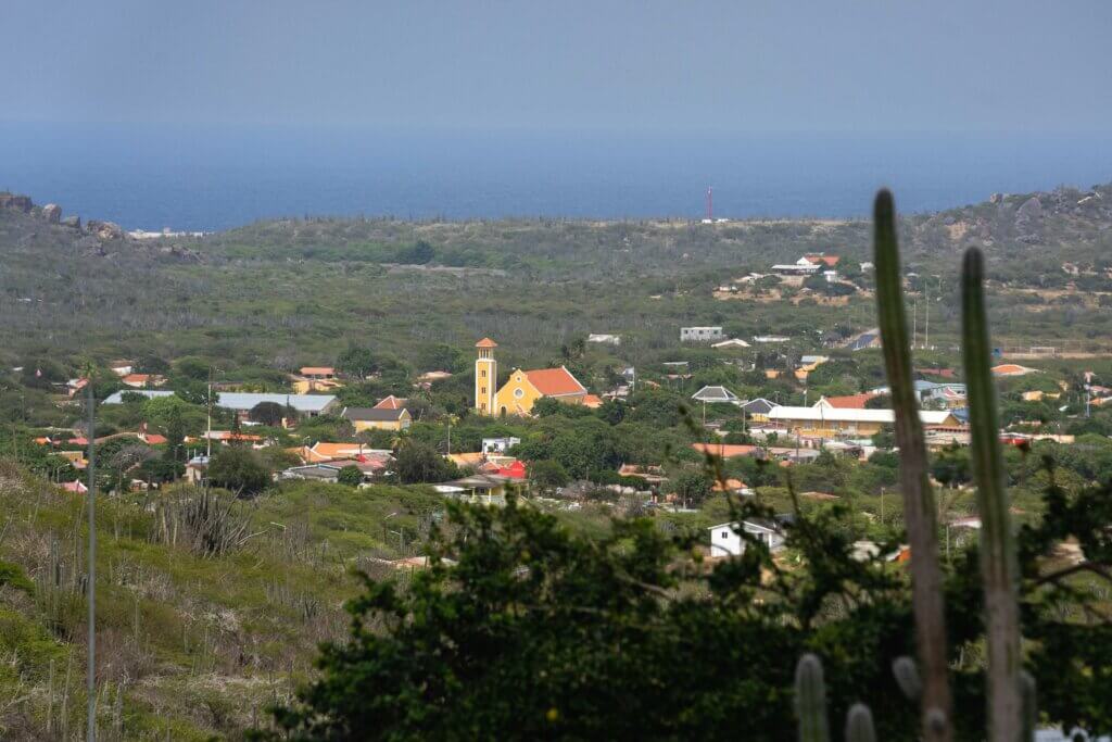 view of Rincon the oldest village in Bonaire