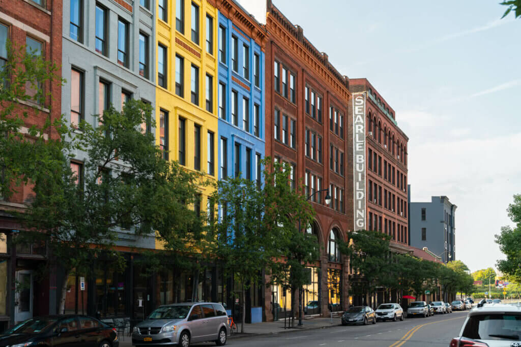 view of downtown rochester new york