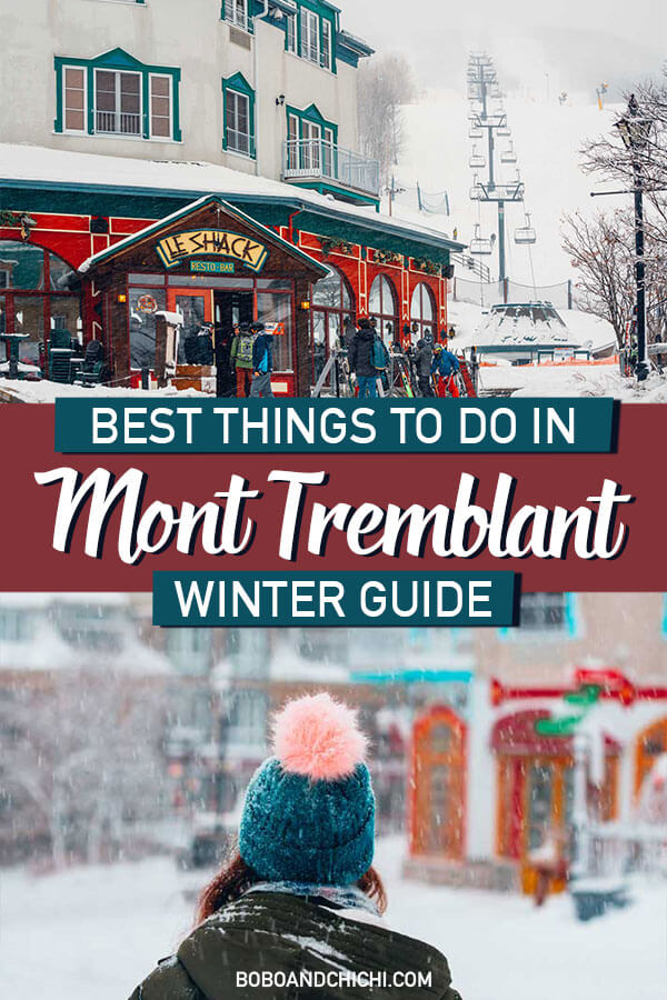 Mont Tremblant winter activities guide