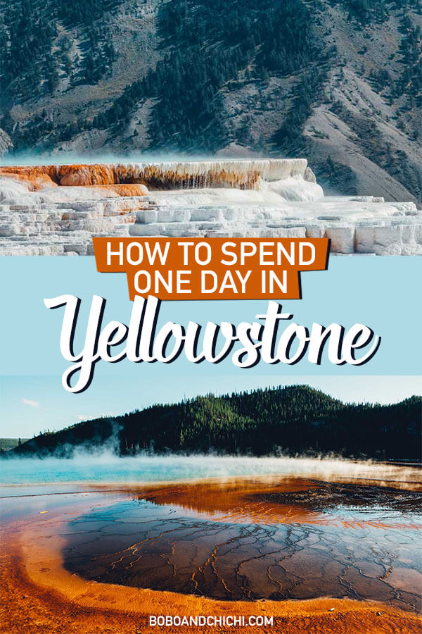 yellowstone itinerary